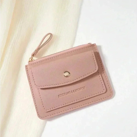 ⚠️Clearance Pink Flip Cover And Zipper Cardholder / Wallet - Picture 5 of 5